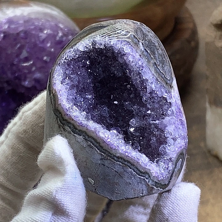 晶未镶嵌水晶16紫水窝