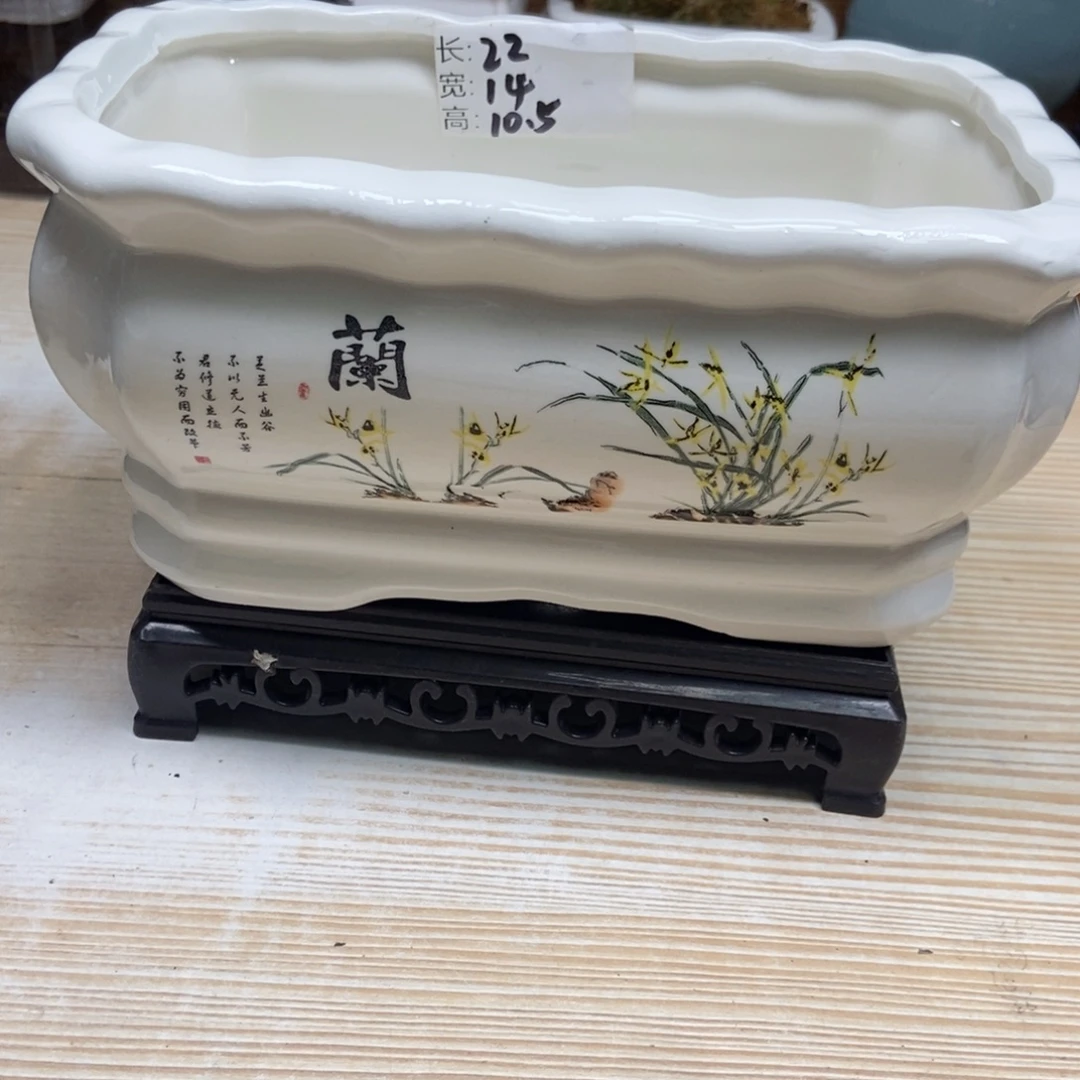 瓷片陶瓷花盆陶瓷艺术