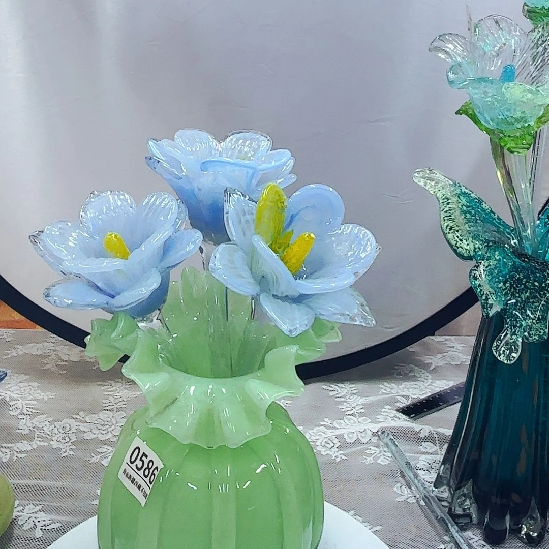 3瑕花加一瓶安妮家居花瓶摆件艺术品