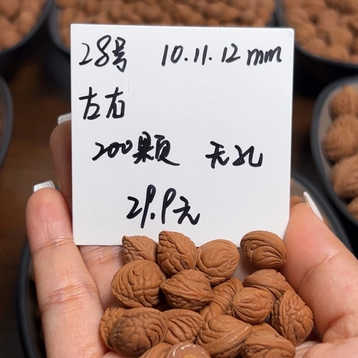 木质类雕刻料肚卡10-11-12 200颗