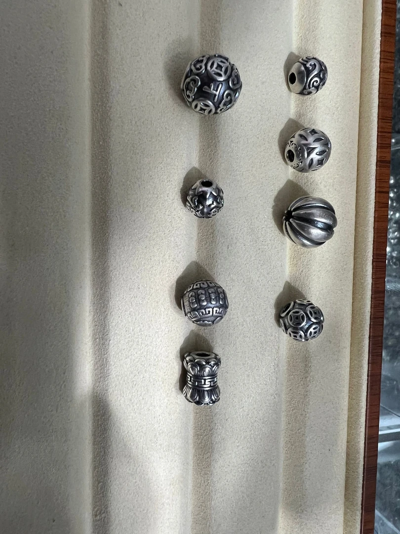 足银银制品 银饰银制品 足银银饰小配件（按克重）