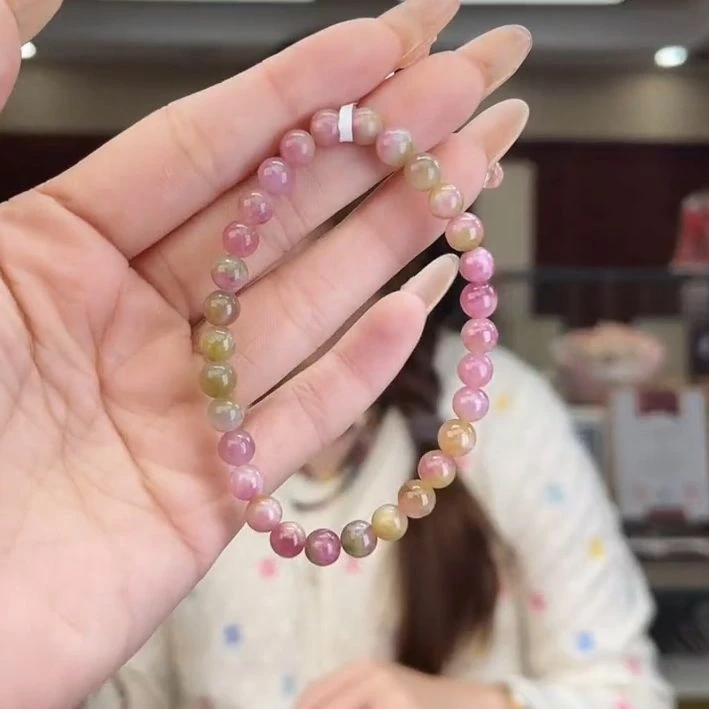 01751142碧玺/未镶嵌6mm+碧玺单圈多样性发货42