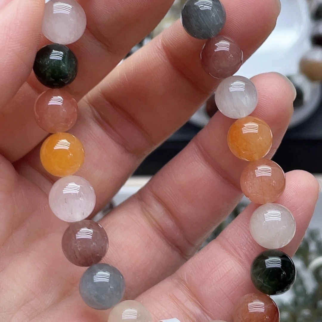 水晶未镶嵌手链天然手链