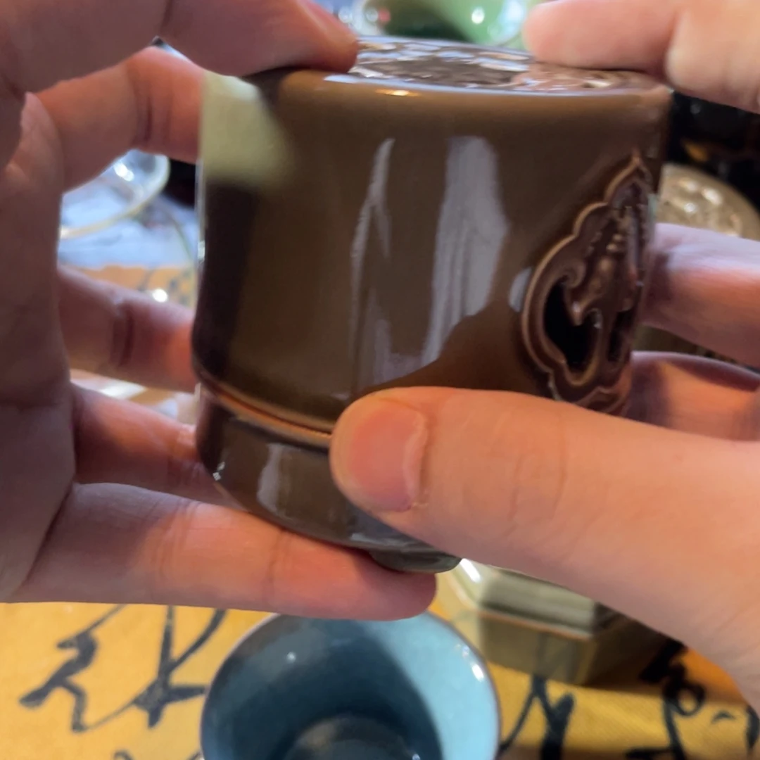 琉璃手工艺品龙泉青瓷香炉