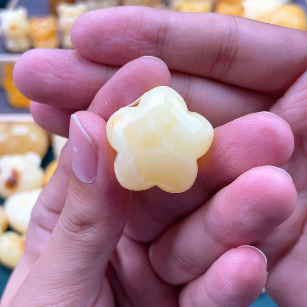 琥珀未镶嵌裸石蜜蜡