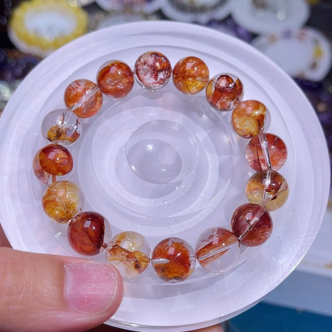 未镶嵌手链水晶锦鲤闪灵