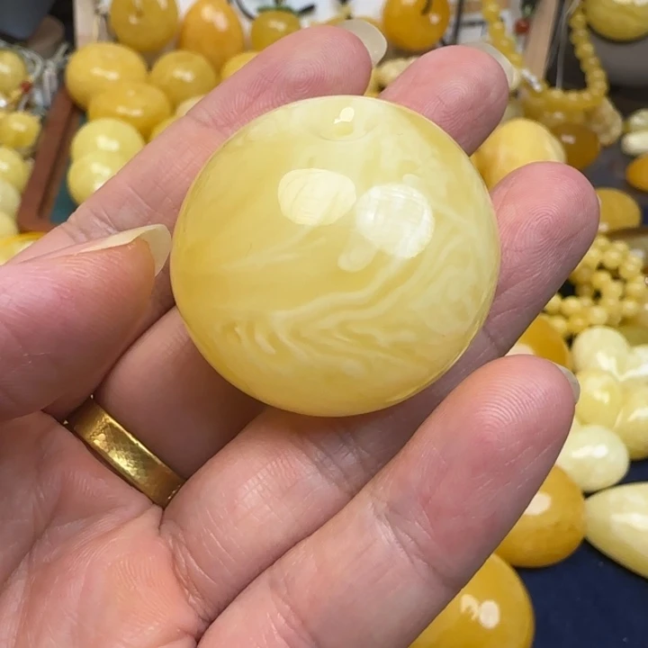 蜜蜡未镶嵌颈饰天然蜜蜡