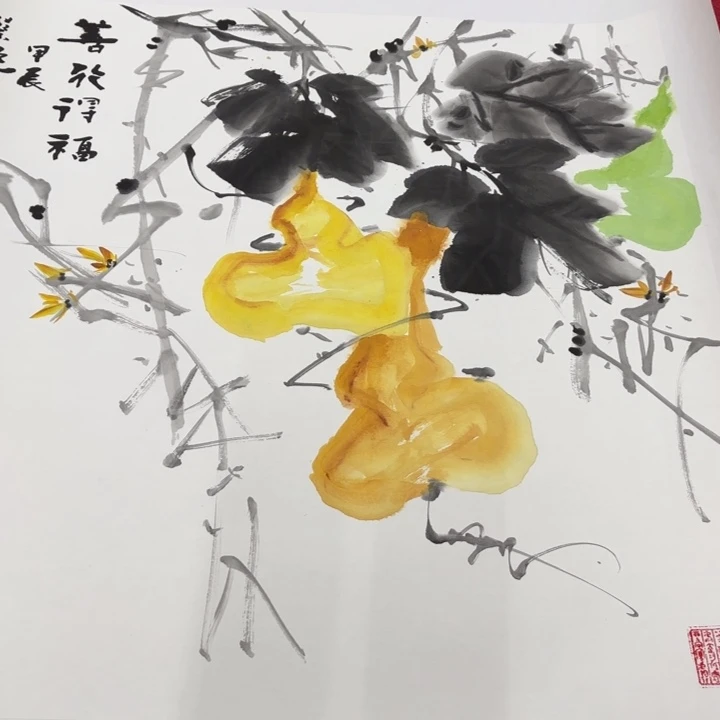国画花鸟等多种鸟类的