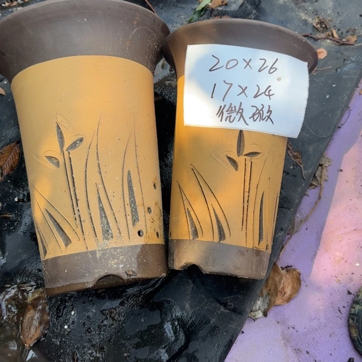 紫砂花盆特价清仓