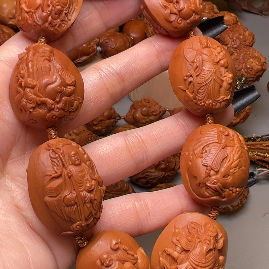 手串/手链橄榄核2.4瑞兽童子群仙