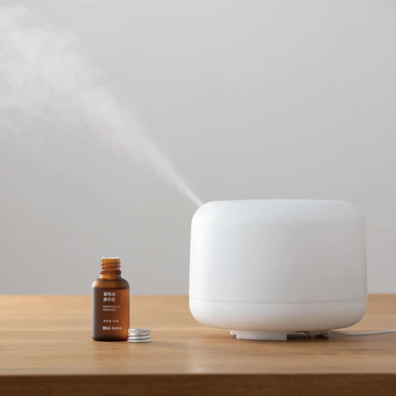 无印良品 MUJI 大容量超声波香薰机 精油喷香扩香机家用