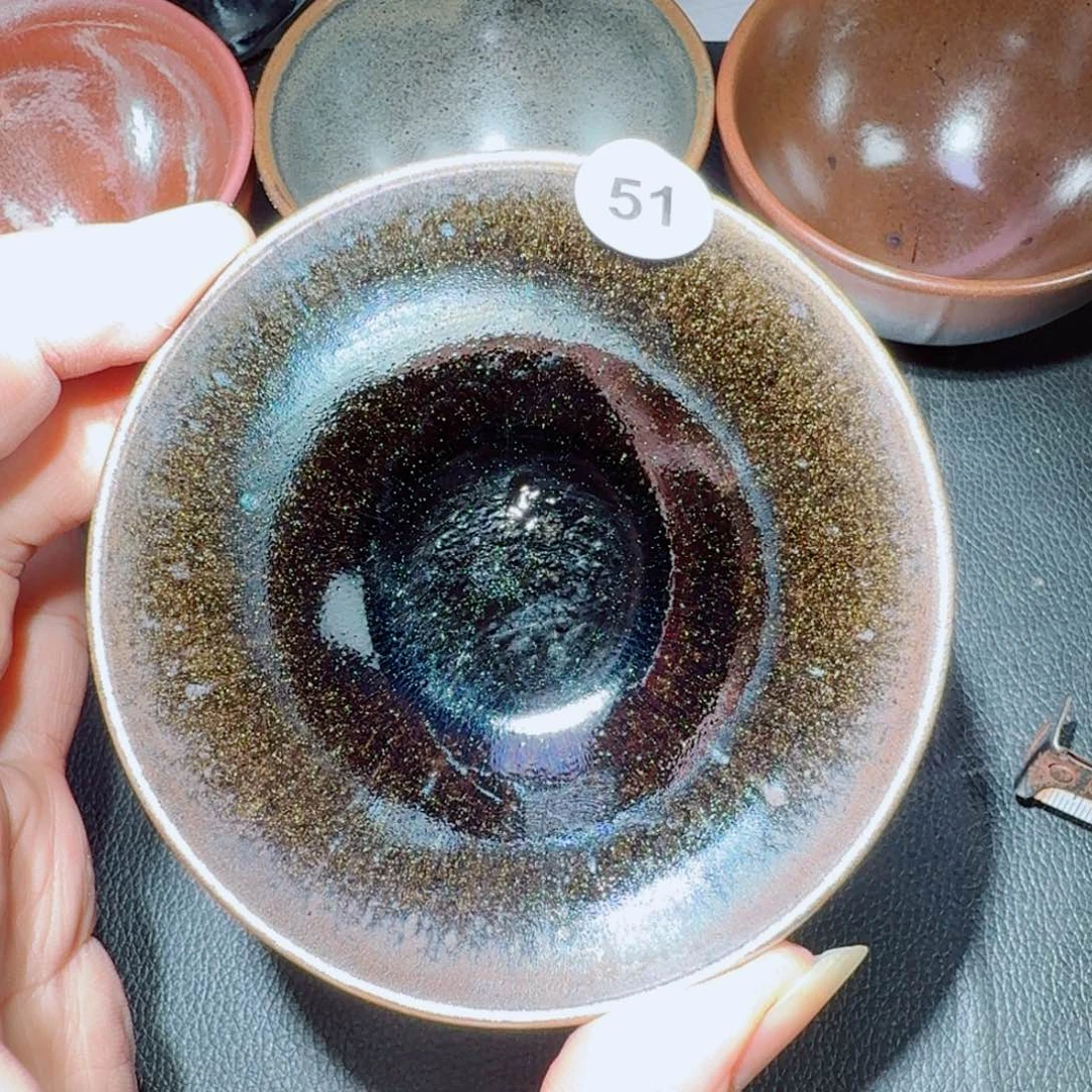 摆件古时茶器建窑建盏51