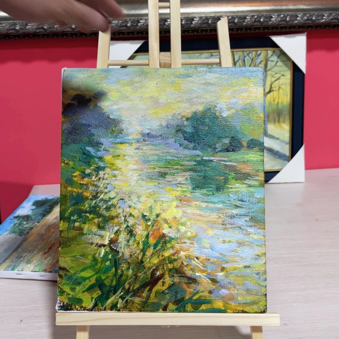 z*q俄罗斯油画25x30 风景