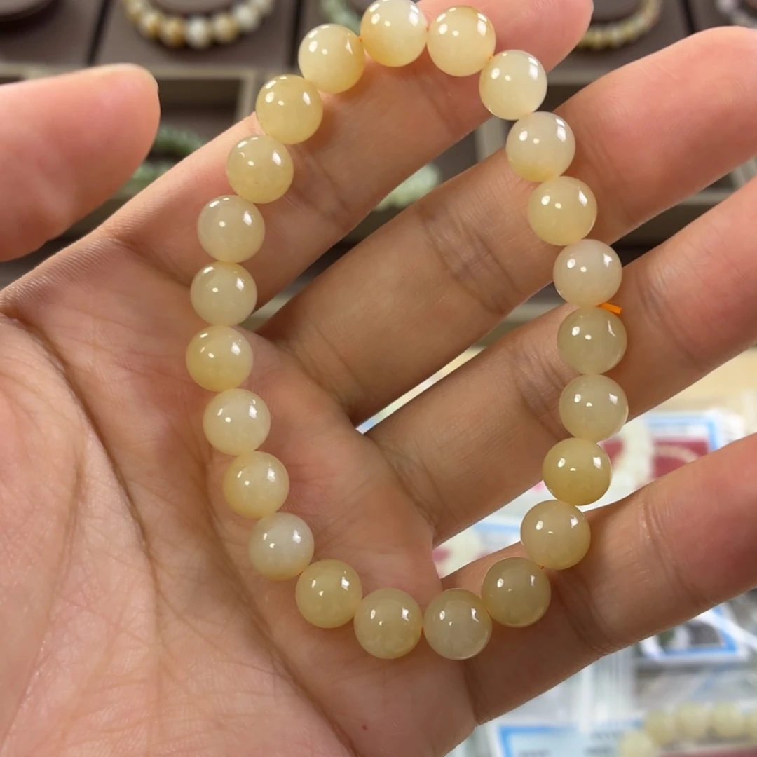 未镶嵌手链和田玉微瑕不退不换12