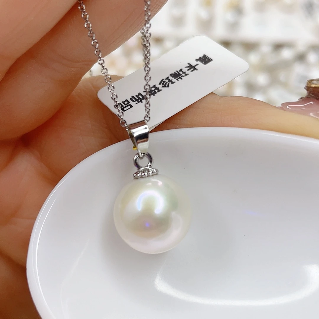 淡水珍珠未镶嵌吊坠(赠链)