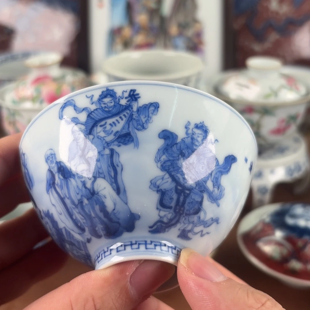 探***者摆件陶景德镇陶瓷摆件