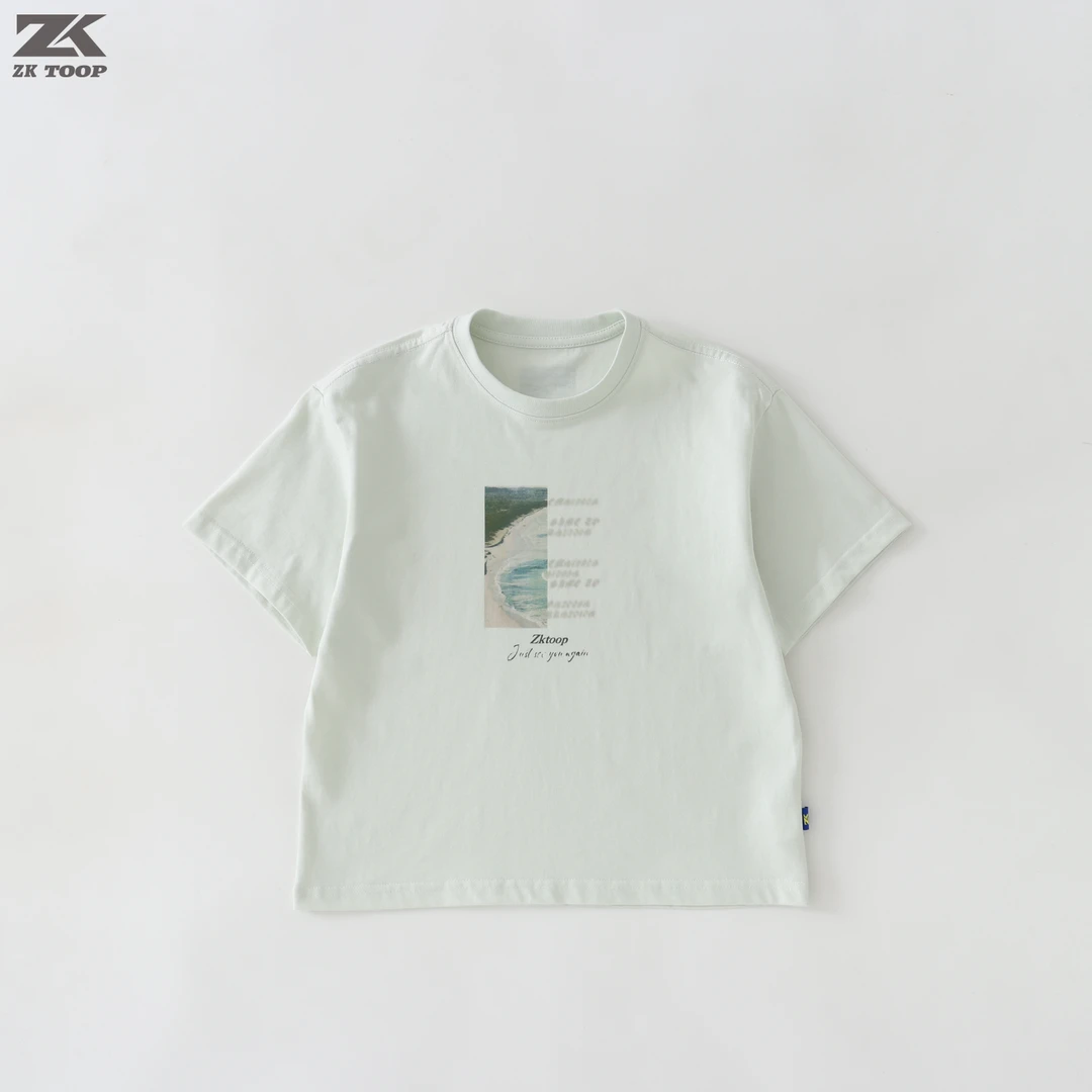 【Z＆K】夏季男童韩版重工高级质感透气吸汗运动T恤ZK-1220563