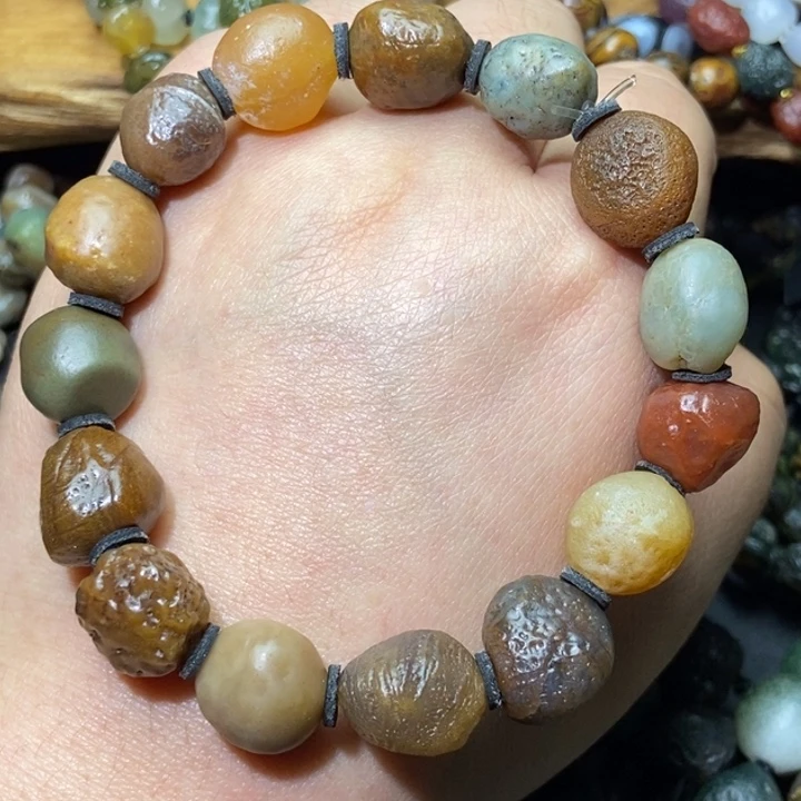 玛瑙/玉髓合金手链