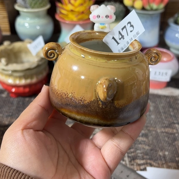 口5 手工花盆满30包邮