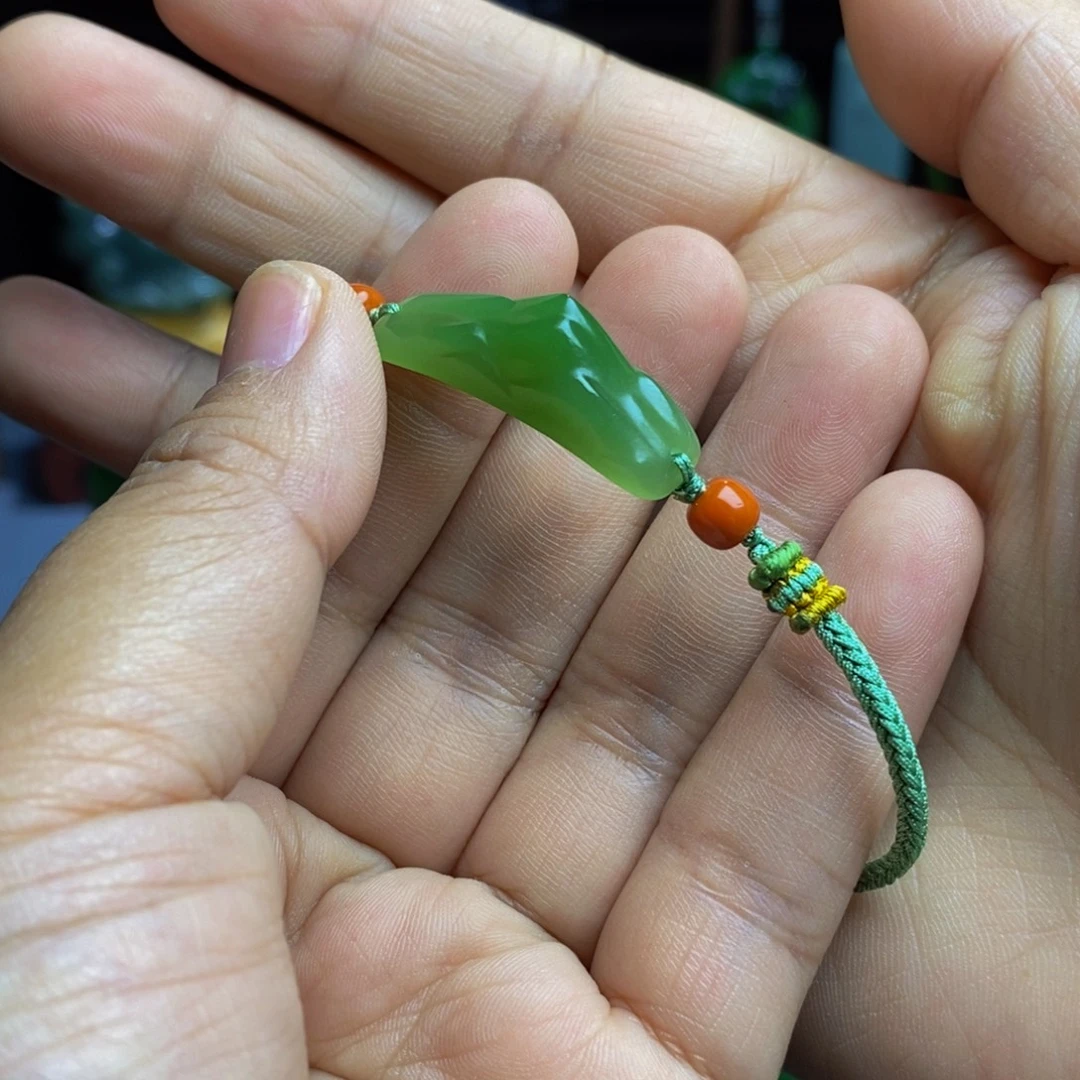 珠***润和田玉未镶嵌手绳