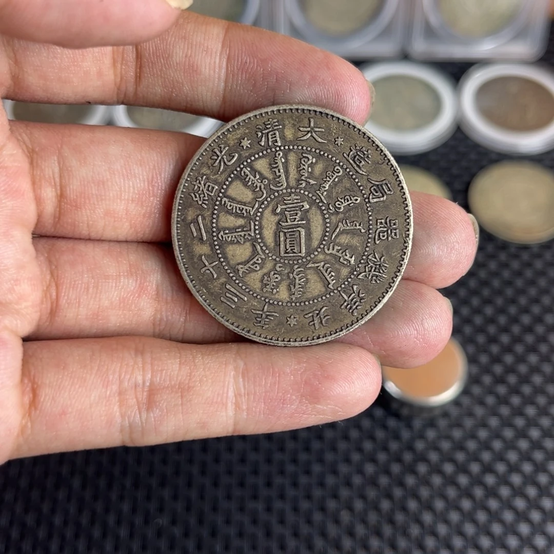 金属大头龙洋船洋工艺品