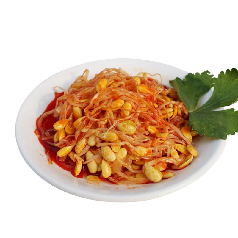 蜀望香辣豆芽下饭菜四川特色开胃菜即食泡菜咸菜52g菜零食