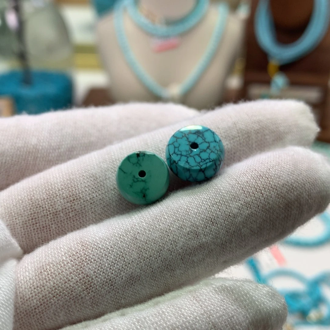 绿松石未镶嵌配饰