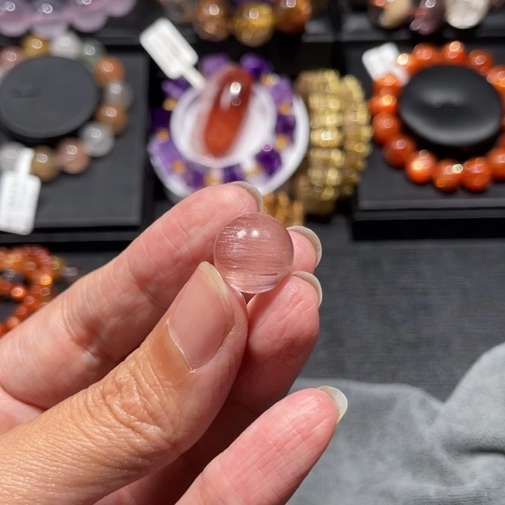 单珠未镶嵌水晶扭***世兔毛13mm