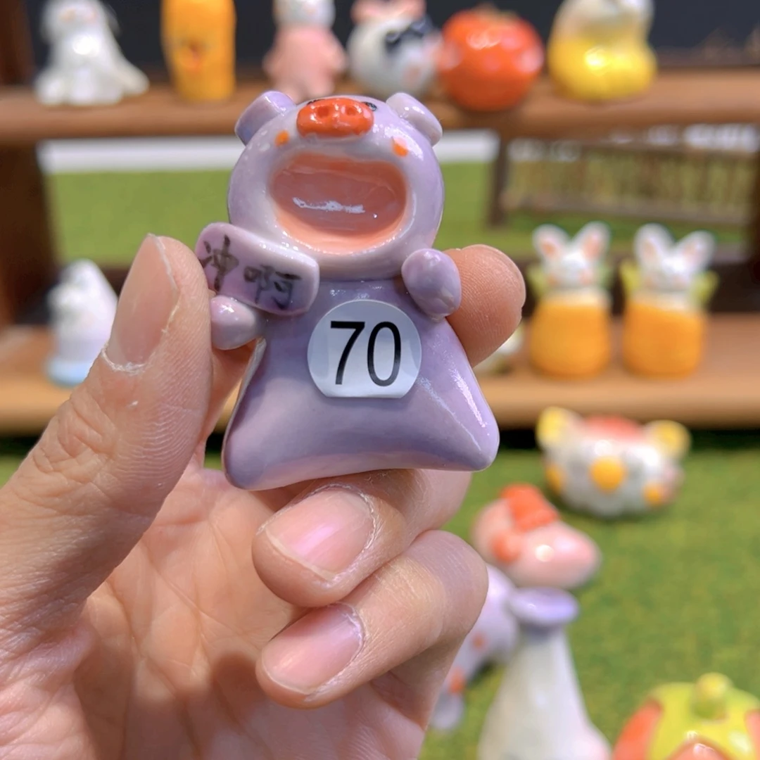 摆件纯手工制作工艺70微瑕