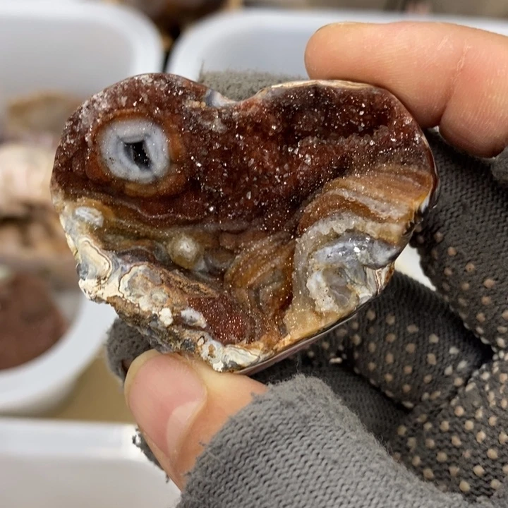 珠宝半成品紫晶未镶嵌