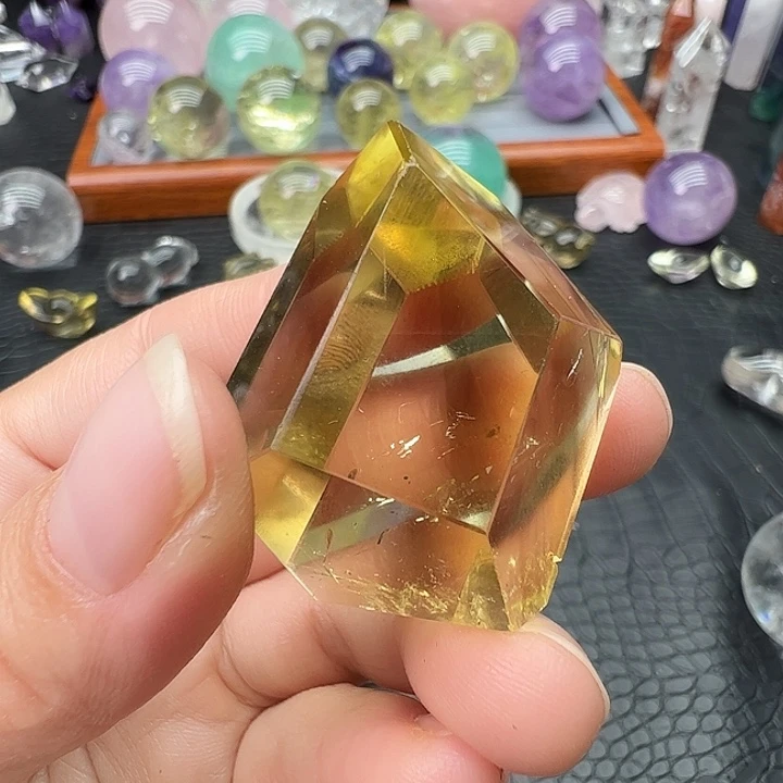 水晶珠宝半成品未镶嵌2