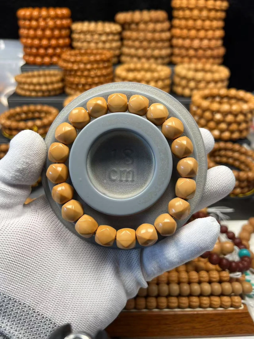 【老登出品】龙炎料唐八棱11mm+猴头手串