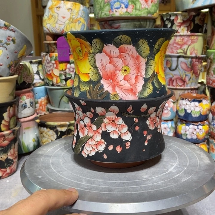 景德镇艺术手绘作品