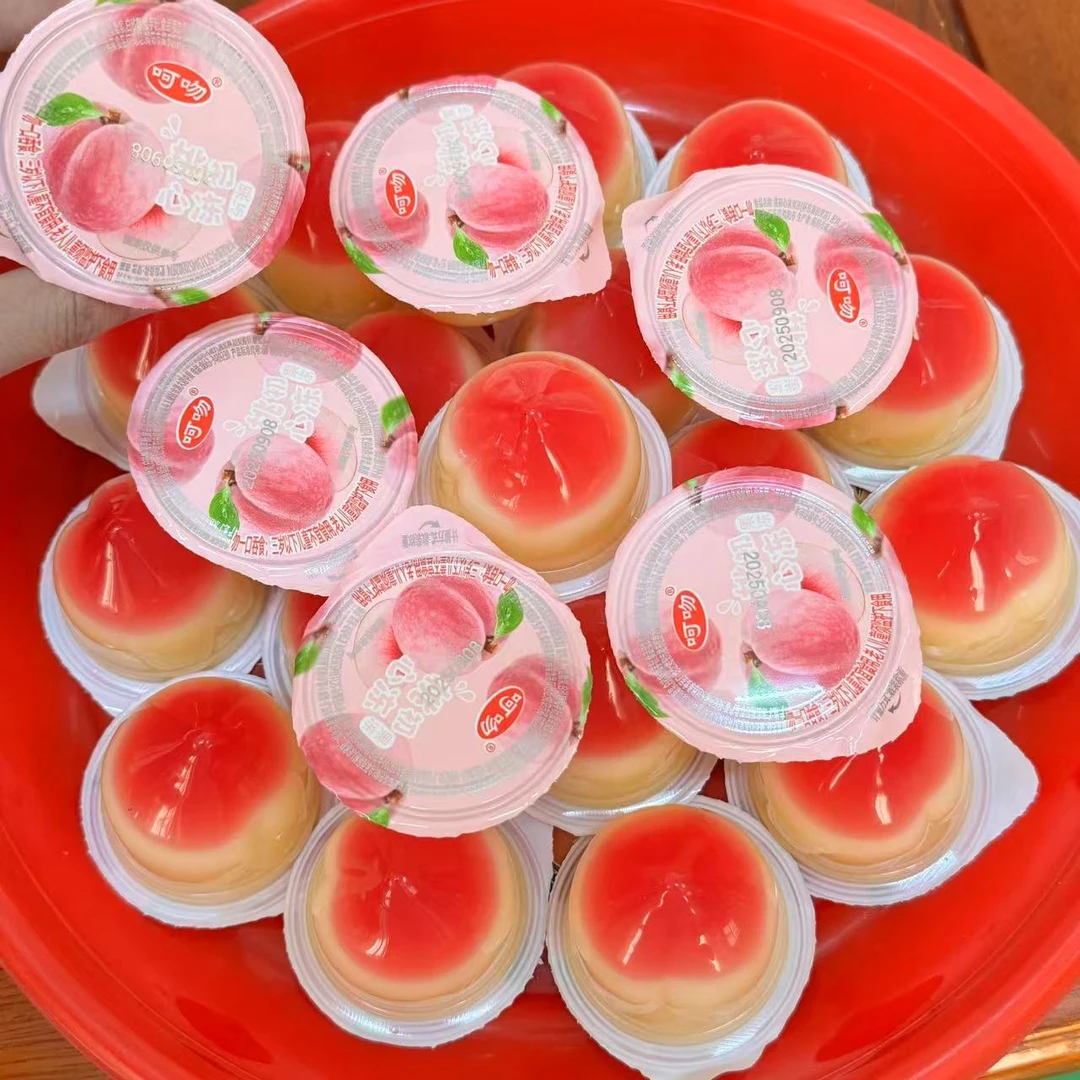 创汇优品--水蜜桃味寿桃果冻