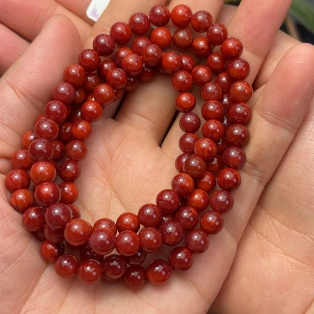 【闪购商品】南红玛瑙原矿手串6+未镶嵌?*