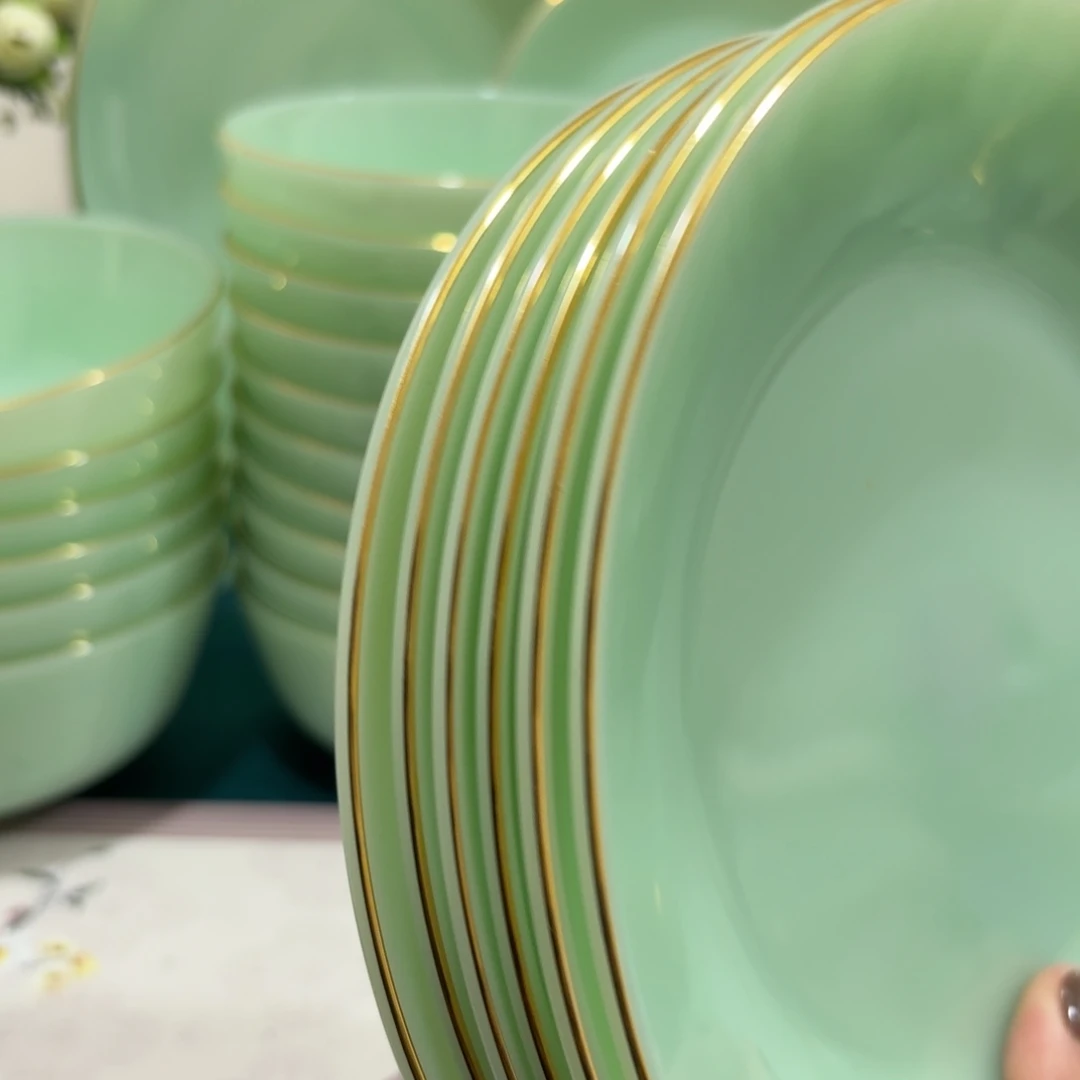 瓷景德镇陶瓷8寸6个