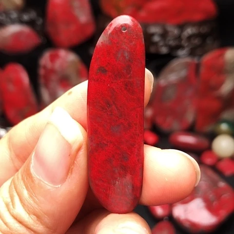 昌化鸡血石昌化鸡血石挂件