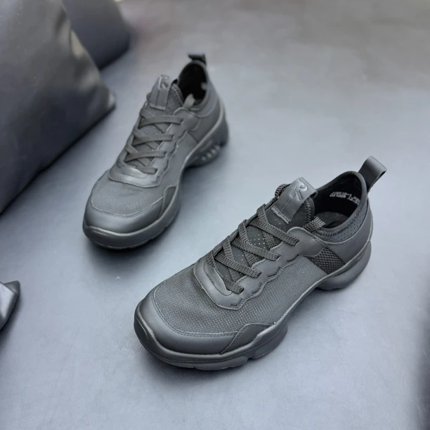 探索男士夏季通勤时尚休闲百搭户外系带舒适运动增高耐磨上班男鞋