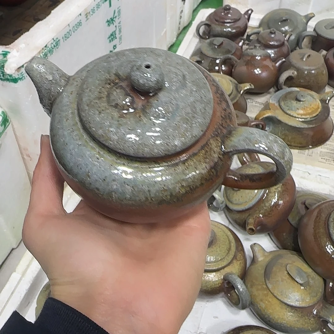 紫砂茶壶民间手艺人全手工制作