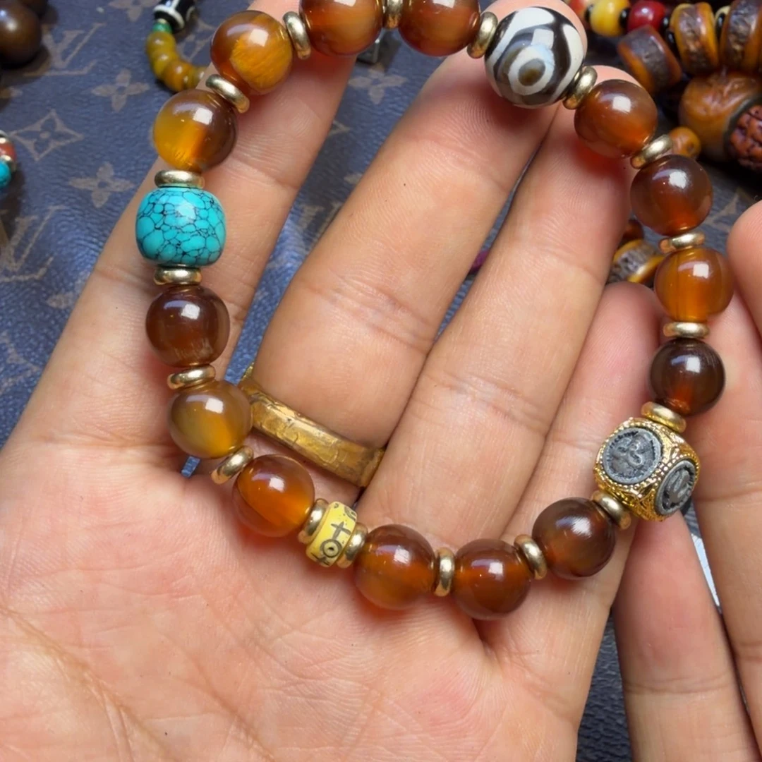 牛骨手串/手链牛角