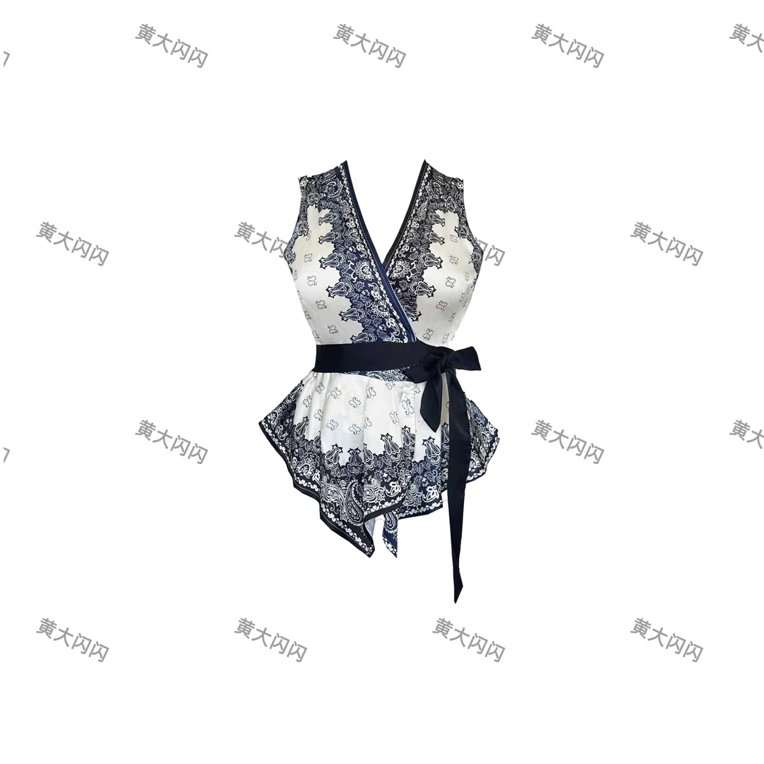 【新店请到黄大闪闪女装店1号】定制纯欲风性感上衣SSQ2387