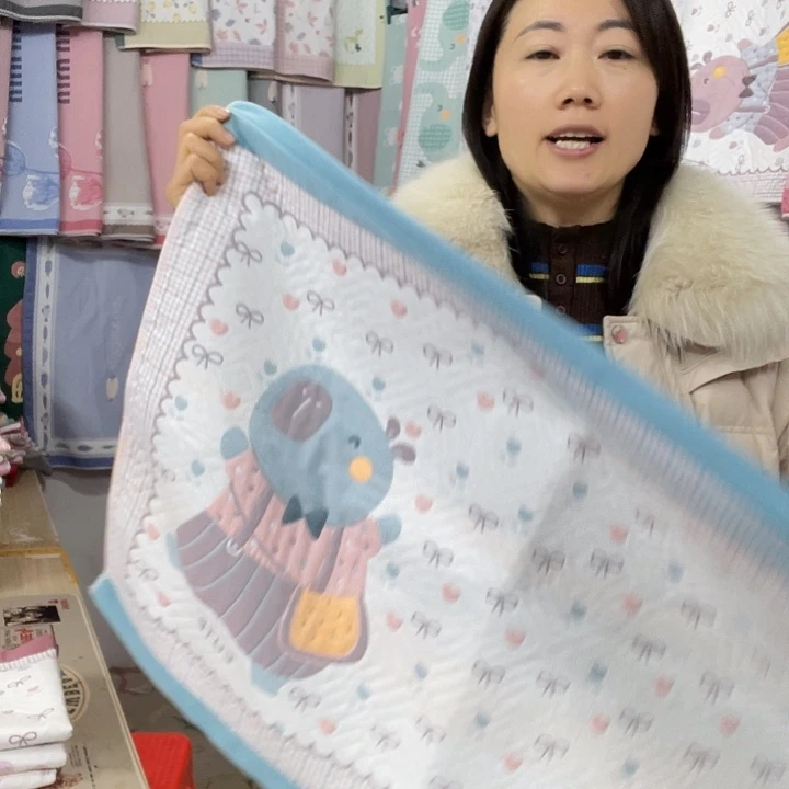 棉特价蓝色快乐熊