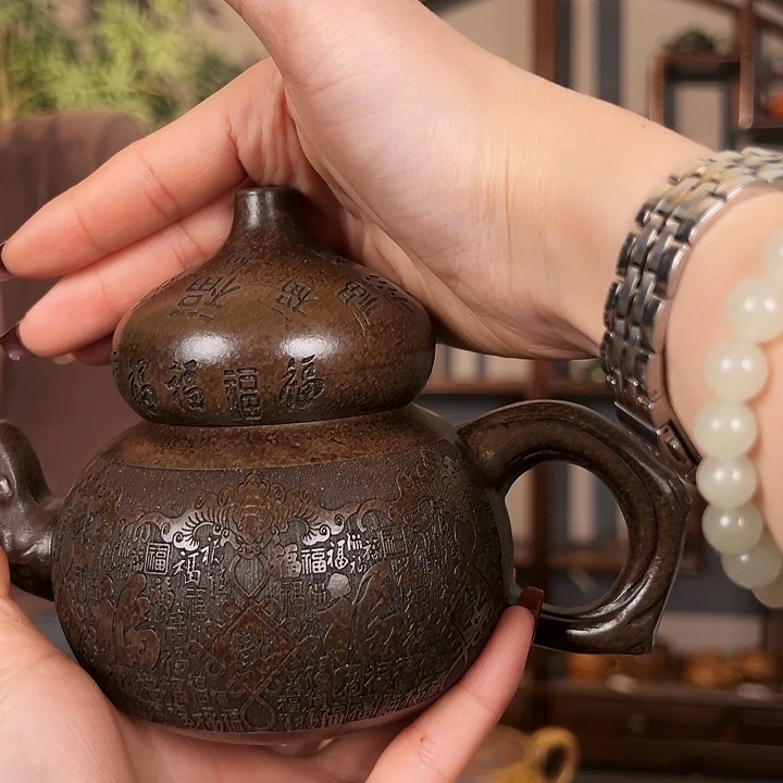 紫砂茶壶宜兴紫砂工艺