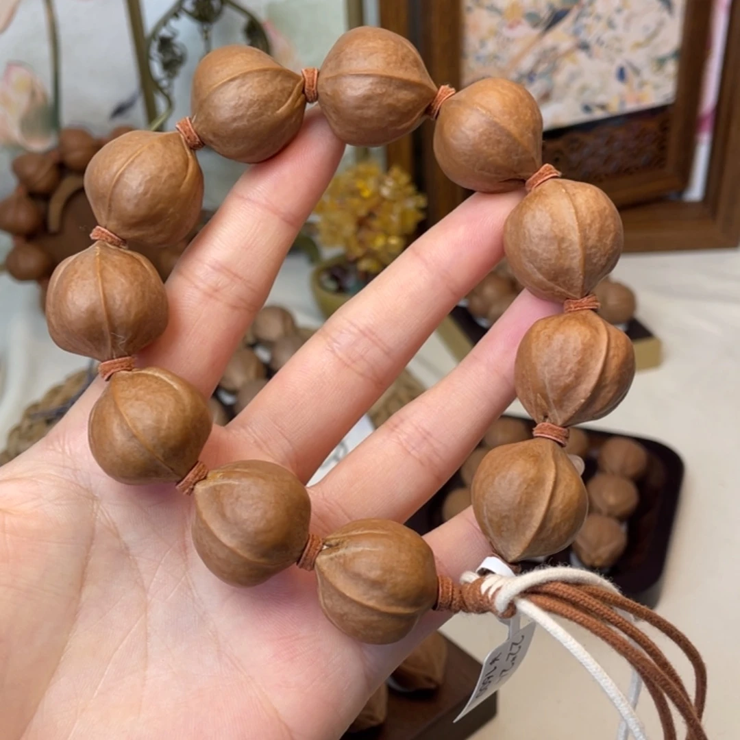 嘉***媒手串/手链橄榄核2224梅林铁核