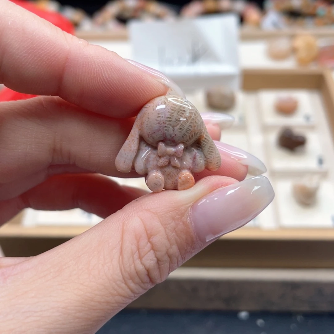 硅化珊瑚（珊瑚玉）手链未镶嵌是****手126