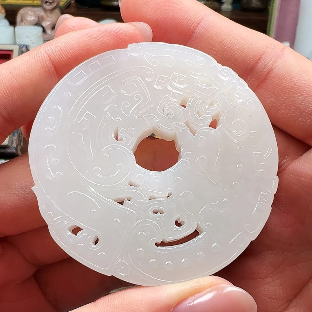 颈饰未镶嵌和田玉y**u