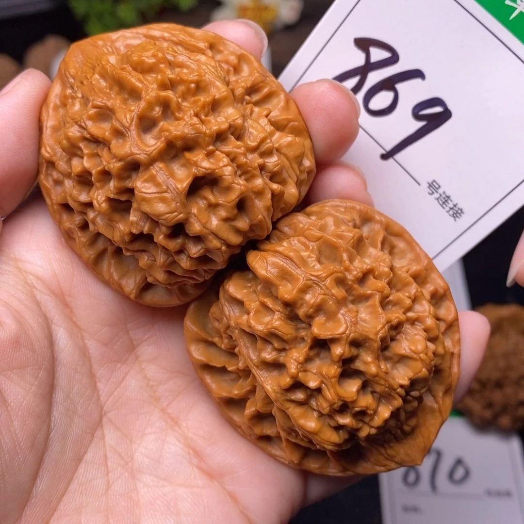 把件文玩核桃869官帽4.9