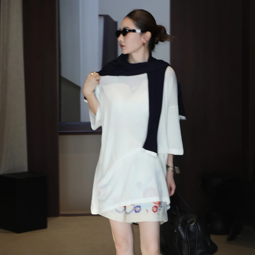 【CHU/2025SSNEW】《自由》阔版精梳棉T恤YK2509