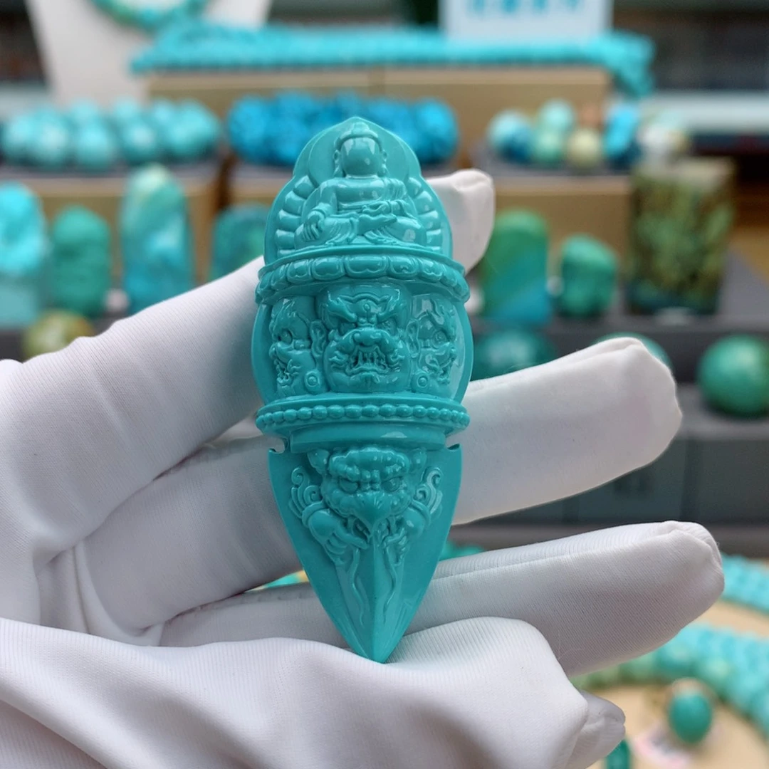 未镶嵌绿松石挂件?*