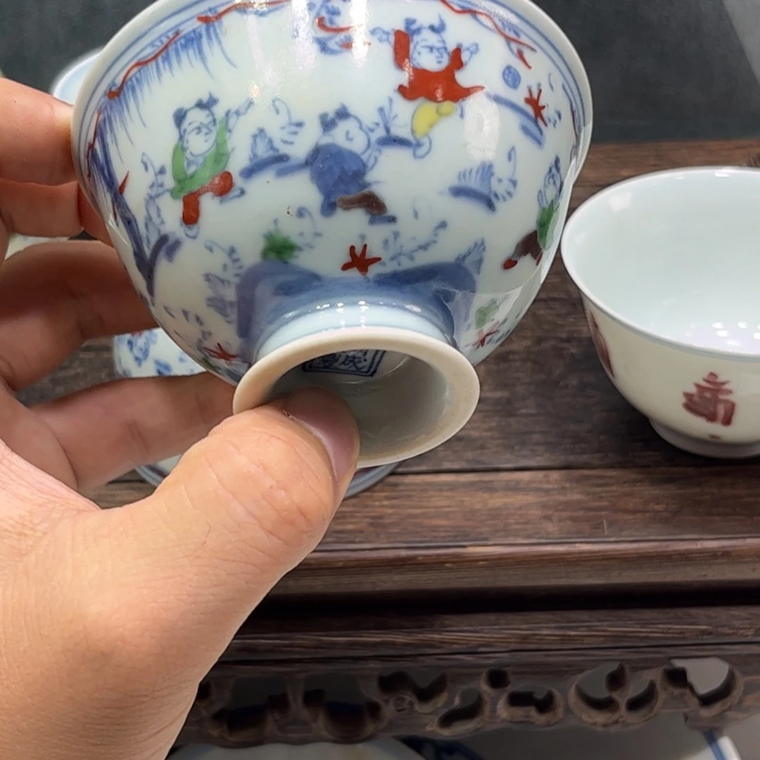 爱***藏摆件瓷器工艺品摆件青花